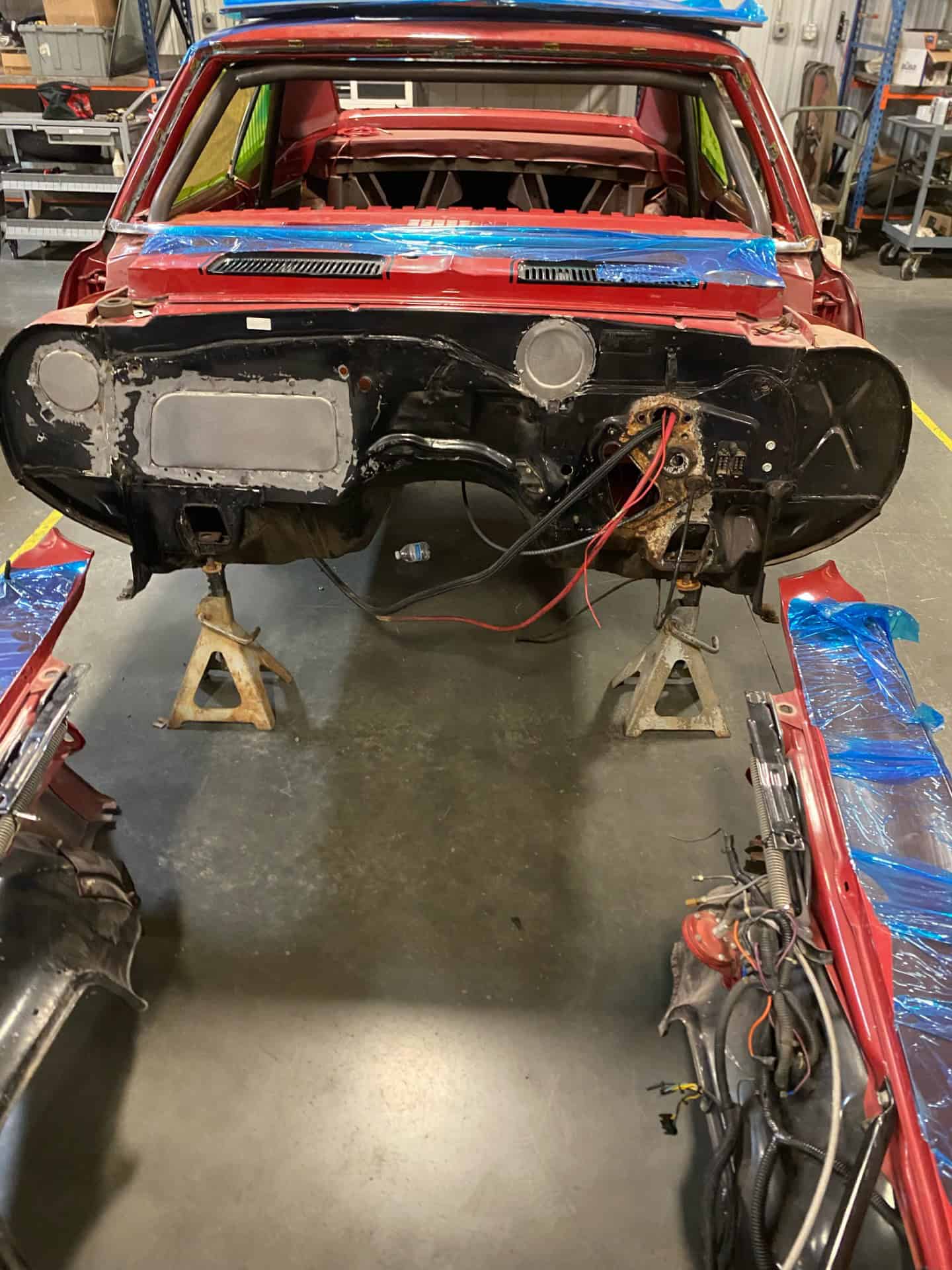10 Point Chrome Moly Roll Cage Kit for 67-69 Camaro - Skyview Race Cars