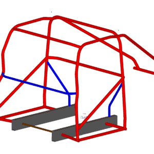 60-66 C10 Chrome Moly 10 Point Roll Cage Kit SVRC-140010-60-66